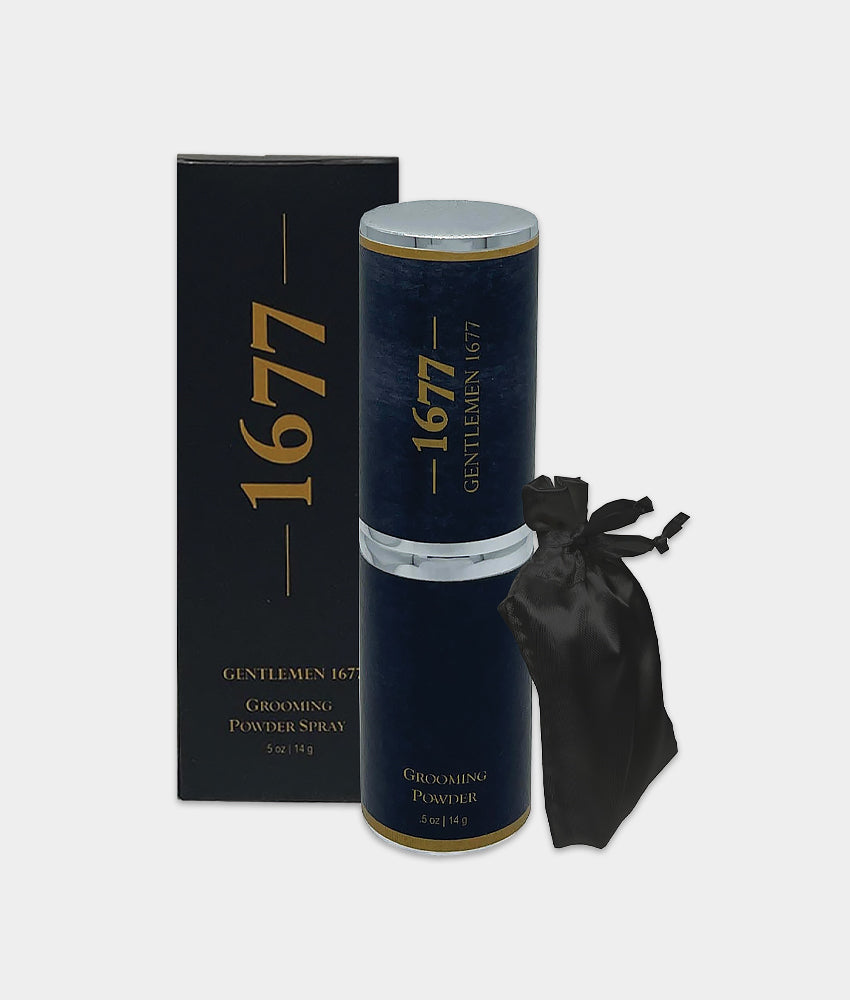 Gentlemen 1677 Dusting Silk Powder Spray & Refill
